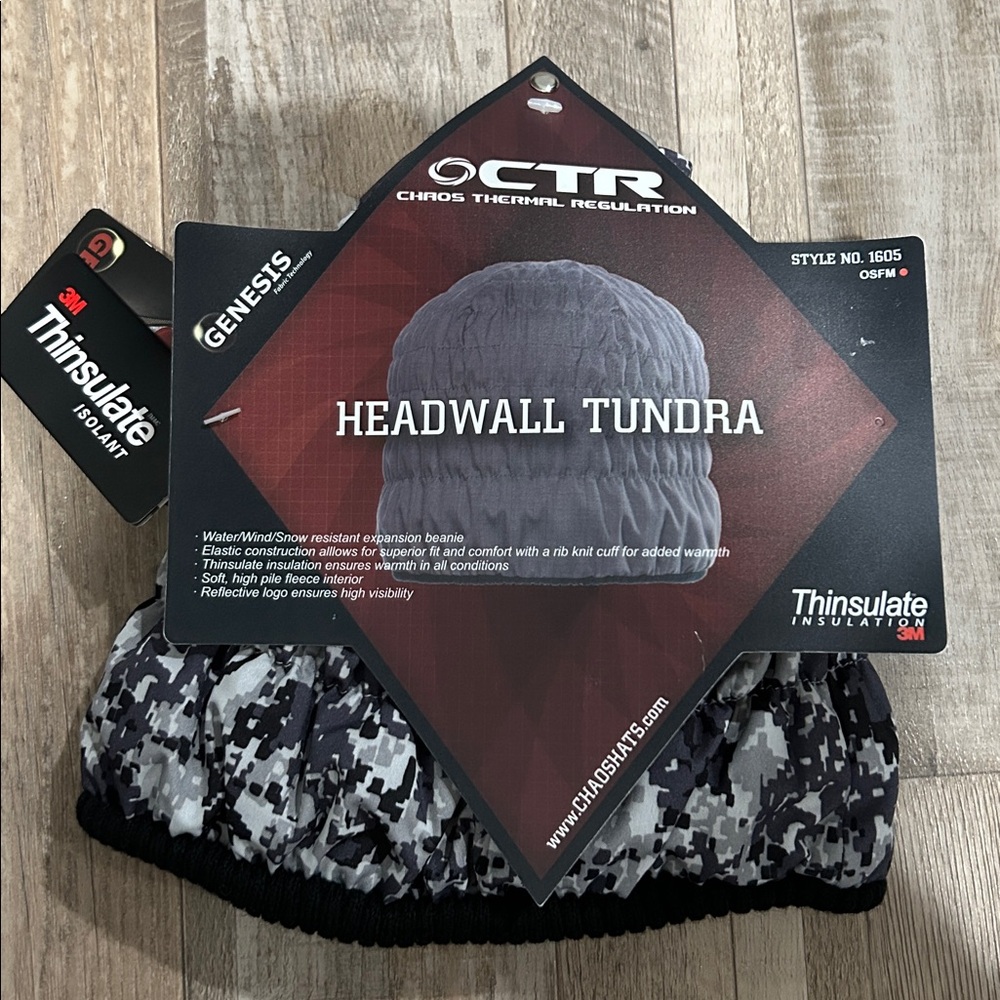 Chaos Headwall Tundra Camo Beanie